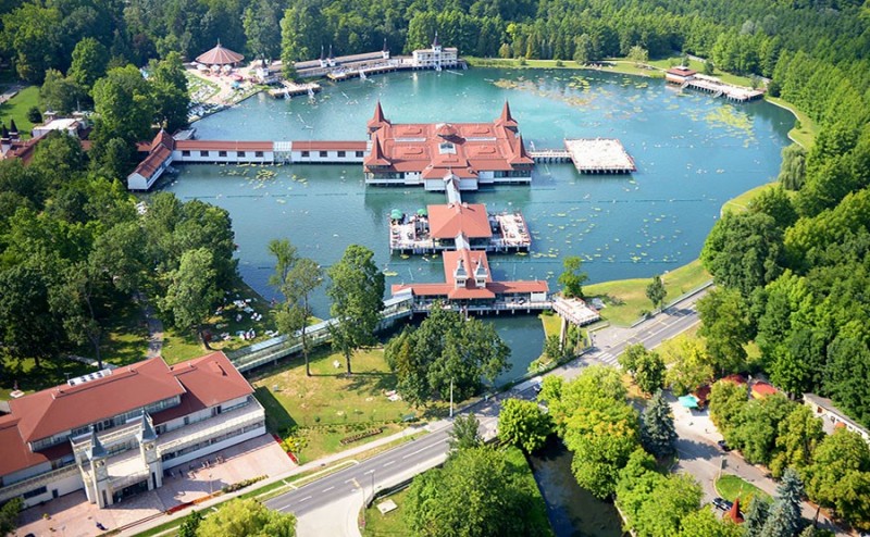 Der Thermalsee von Hévíz